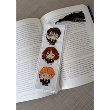 Harry Potter Kanaviçe Kitap Ayracı