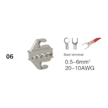 Sıkma Aracı Pense Sıkma Çene Seti, 4mm Yuvası Çeneleri 06