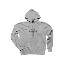 Mötley Crüe Saints Of Los Angeles Gri Kapşonlu Sweatshirt Hoodie Gri