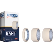 Gıpta Krepe Maskeleme Bantı 19X40 F2603 - 8 Adetli Paket