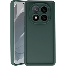 Xiaomi Redmi Note 14 Pro 5g Kılıf Viera Silikon - Koyu Yeşil 0.2M-Çok Renkli