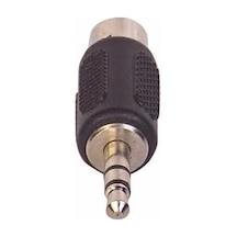 3 5 Mm Stereo Erkek / 1 Rca Tos Dişi Çevirici Jack