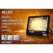 Alles 150w Günışığı Led Projektör Tablet Günışığı