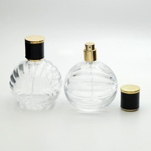 Parfüm Şişesi 100 Ml 2 Adet Top Desenli Model Kolay Kapama