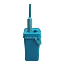 Geseus Motek Soft Mop Mikrofiber Cam,parke Islak Zemin Temizlik Seti Çift Hazneli Yıka Sık Temizle-mt23