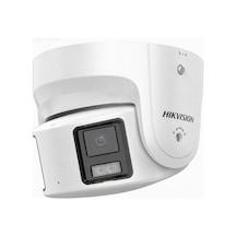 Hıkvısıon Ds-2cd2387g2p-lsu/sl 8mp 4mm Lens 30 Metre Colorvu Sesli Ve Işık Alarm 180 Panoramıc Ip Dome Kamera Nxrlvng