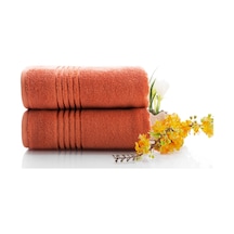 Özdilek 2 Adet Belda El Yüz Havlusu Turuncu