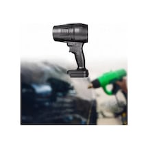 Maiyame Endüstriyel Lityum Pil Turbin Blower - Araç Yıkama, Su/toz/kar Temizleme - Yüksek Güçlu Soğutucu Fan Siyah, Tembel Ünite