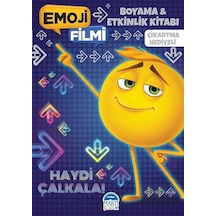 Emoji Filmi Boyama ve Etkinlik Kitabı-Çıkartma Hediyeli - Cordelia Evans - Martı Yayınları