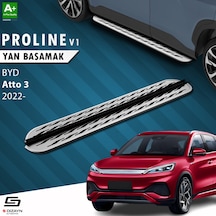 S-dizayn Byd Atto 3 Oem Still Pro V2 Aluminyum Yan Basamak 183 Cm 2022 Üzeri