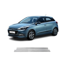 Hyundai İ20 Krom Cam Çıtası 2015-2020 4 Parça Paslanmaz Çelik