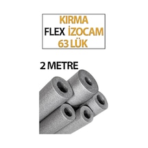 Kırma Fleksi İzocam 63'lik Boruya Uygundur 2 Metre Uzunluğundadır