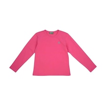 United Colors Of Benetton Benetton Kız Çocuk Uzun Kollu Basic T-shirt Bnt-g21576 Pembe