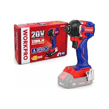 Workpro Wp390105 20volt 230nm Kömürsüz Profesyonel Şarjlı Darbeli Tornavida Akü Dahil Değildir