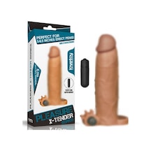Truva Shop X-Tender Perfect Titreşimli Realistik Penis Kılıfı Halka