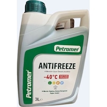 Petromer Organic Antifiriz -40 Yeşil 3 Litre Kullanıma Hazır