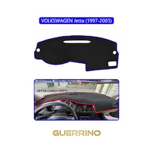 Volkswagen Jetta 1997-2003 Torpido Koruma Halısı Mavi Kenar