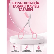 Lb Kaş, Kirpik Ve Tırnak Çevresi Temizliği İçin Çok Fonksiyonlu Makas Yeni Nesil