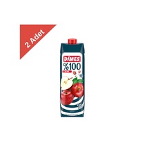 Dimes Meyve Suyu %100 Elma 1 L X 2 Adet
