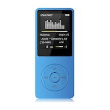 1049mp 8gb Hafıza Kartı  Ekranlı Mp3 Çalar Dahili Hoparlör Fm Radyo Bluetooth Müzik Çalar