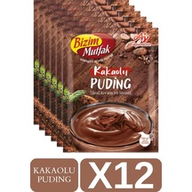 Bizim Mutfak Kakaolu Puding 12 x 143 G