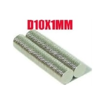 Neodyum Mıknatıs D10X1 Mm 100 Adet Magnet Ebadı