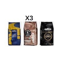 Lavazza Gold Union All Select Ion Çekirdek Kahve 1 Kg + I Tierra Selection Çekirdek Kahve 1 Kg+ Oro Black Espresso Çekirdek Kahve 1 Kg - 3 Kg