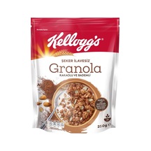 Şeker İlavesiz Granola Kakao Ve Bademli 250 Gram, %43 Yulaf İçerir, Lif Kaynağı 6'li Paket
