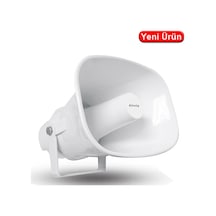 König K-34/s 40w Trafolu Plastik Horn Hoparlör Beyaz