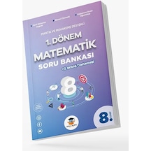 8. Sınıf 1. Dönem Matematik Soru Bankası -  Zeka Küpü Yayınları