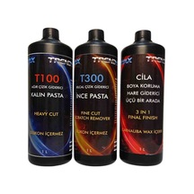 Trendwax 3lü Set 1 Litre Kalinpasta, Hare Giderici Pasta, Koruyucu Cila Wax