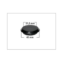 Tapa Lastik Delik Çap 31,5 Mm Dış Çap 40 Mm - Öz-iş