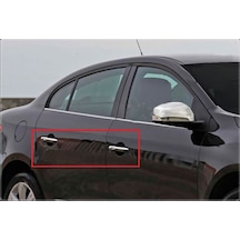 Renault Fluence Krom Kapı Kolu 4 Kapı 2010 ve Üzeri Paslanmaz Çel