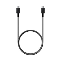 Samsung Uyumlu Ep-dn980 Usb-c To Usb-c 3a 25w Hızlı Şarj Ve Data Kablosu 1 Metre Siyah