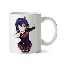 Anime Porselen Kupa Bardak Beyaz