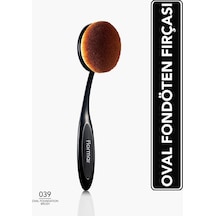 Flormar Yatay Eğimli Fondöten Fırçası - Oval Foundation Brush - 039 - 8690604598496