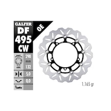 Yamaha Tracer 9 Gt Ön Fren Diski 298 Mm 2021 Sonrası Galfer Dalgalı Hareketli Aluminyum Disk