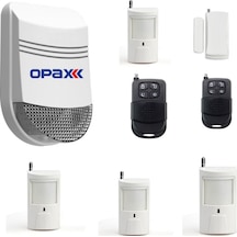 Opax Kablosuz Alarm 5'Li Set Fırsatı