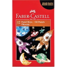 Faber-Castell Metalik Pastel Boya 12'Li