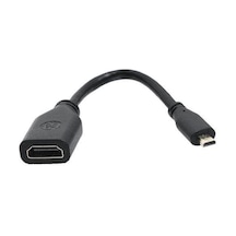 Kablolu hdmi mikro hdmi çevirici mikro hdmi erkek hdmi dişi çevirici