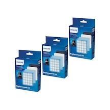Philips Uyumlu Fc 8631 Powerpro Active Süpürge 3 Kutu Filtre Seti
