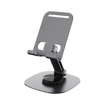 Yüksek Kaliteli Metal Katlanabilir 360 Dönebilen Ayarlanabilr Telefon Tutucu Masa Üstü Tablet Standı 02 Diğer