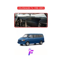 Volkswagen T4 1990-2003 Uyumlu Torpido Örtüsü Yansıma Önleyici Hızlı Ve Kolay Montaj L3 Kırmızı