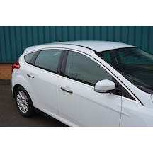Ford Focus 3 Hb Cam Çıtası Çerçevesi Kromu Nikelajı Komple