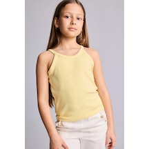 Defacto Halter Yaka Atlet Kız Çocuk H7258a826hsyl273 Sarı-yl273