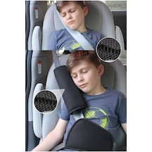 Araba Emniyet Kemeri Yastığı Oto Kemer Küçültme Seti Çocuk Baş Boyun Yastığı Kemer Daraltıcı Air Set 01