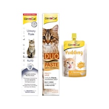 Gimcat Urinary Paste 50 G + Gimcat Duo Paste Peynirli Malt Kedi Macunu