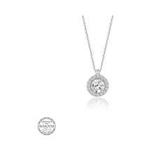 Swarovski Taşlı Gümüş Tektaş Kadın Kolye (551180852)