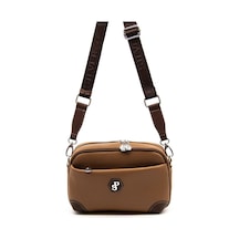 Çapraz Çanta Kadın Silver Polo 1094-45529 Sılver Polo Çapraz Bayan Çantası M86 Karamel-mat Kahve Çok Renkli