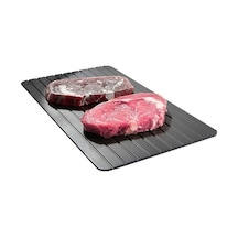 Pazly Hızlı Çözme Tepsisi Buzlu Et Donmuş Gıda Çözücü Mikrodalga Tahtası Buzsuzlaştırma Plakası L Diğer